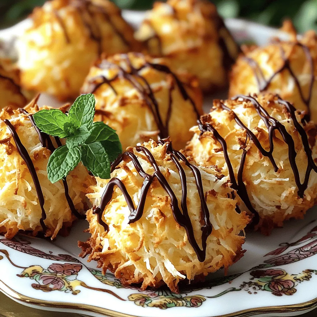 Coconut Macaroons Delightful and Simple Recipe Guide