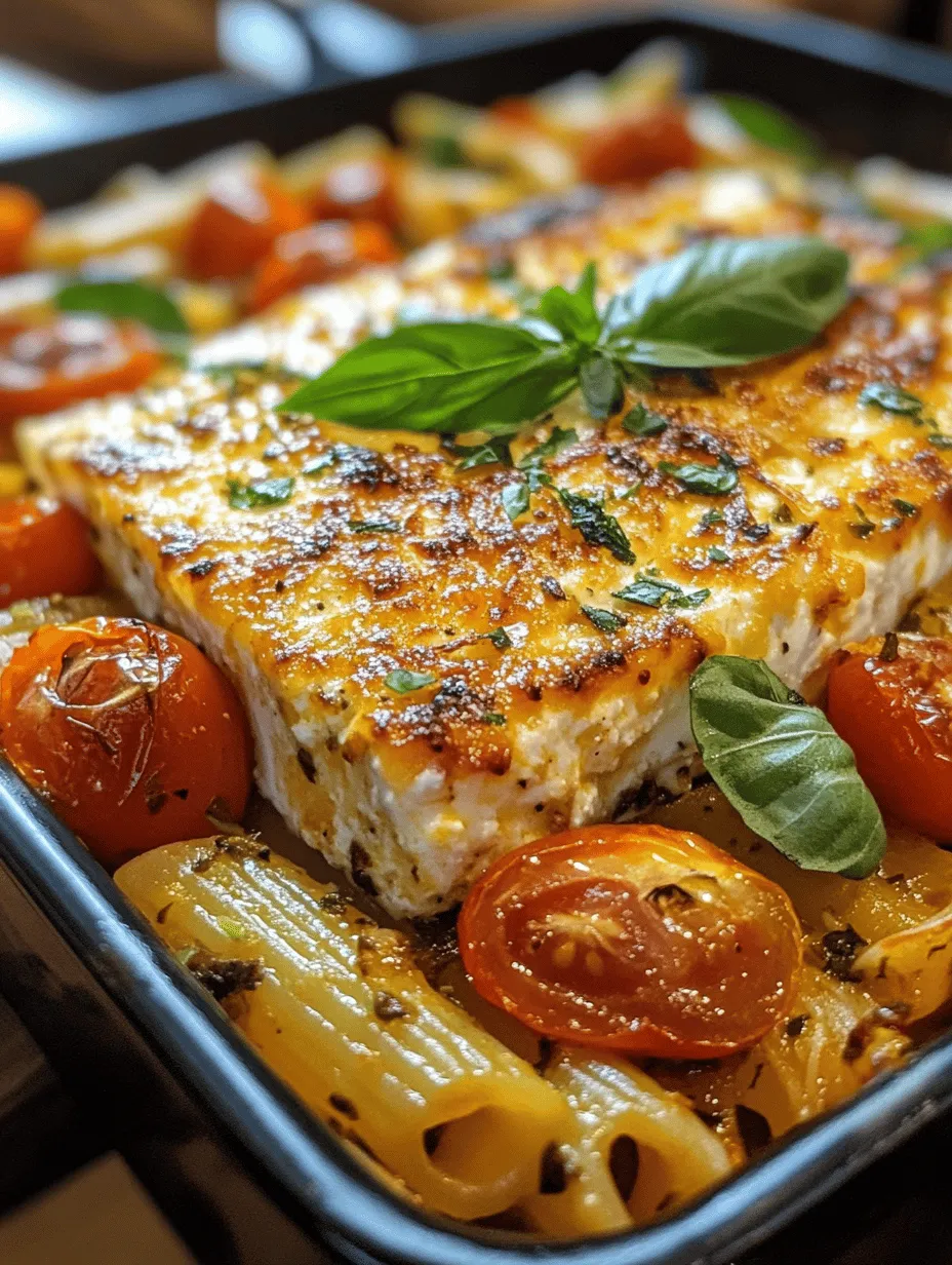 Baked Feta Pasta Delight Recipe