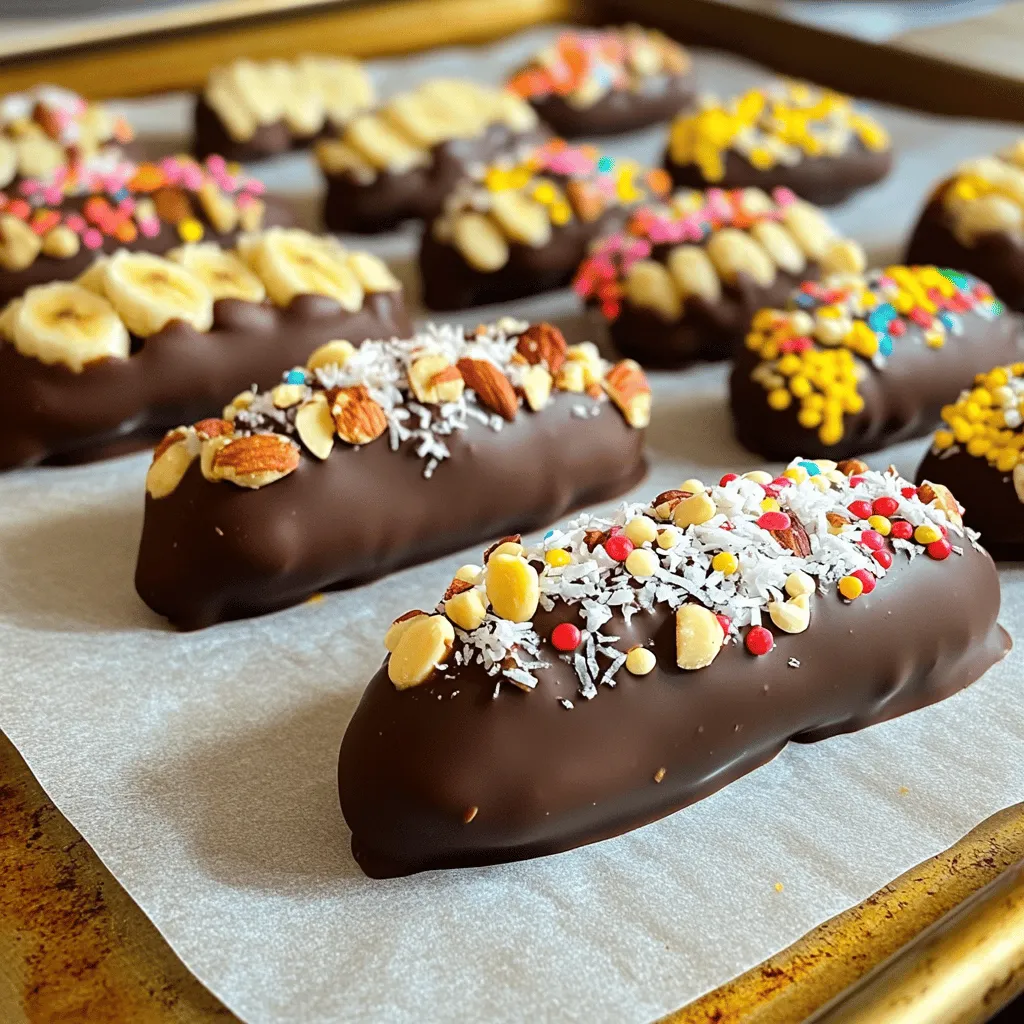 Chocolate Covered Banana Pops Easy and Tasty Treat
