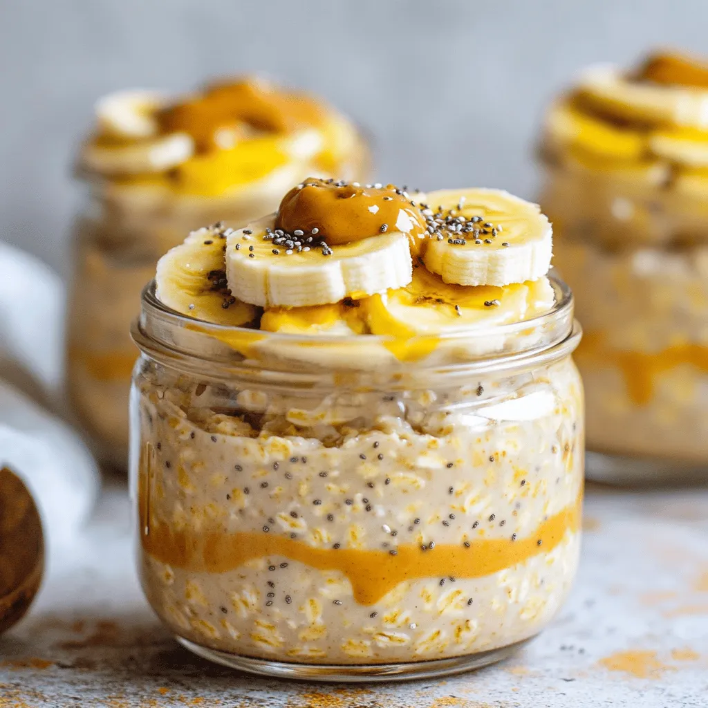 Peanut Butter Banana Overnight Oats Delicious and Easy