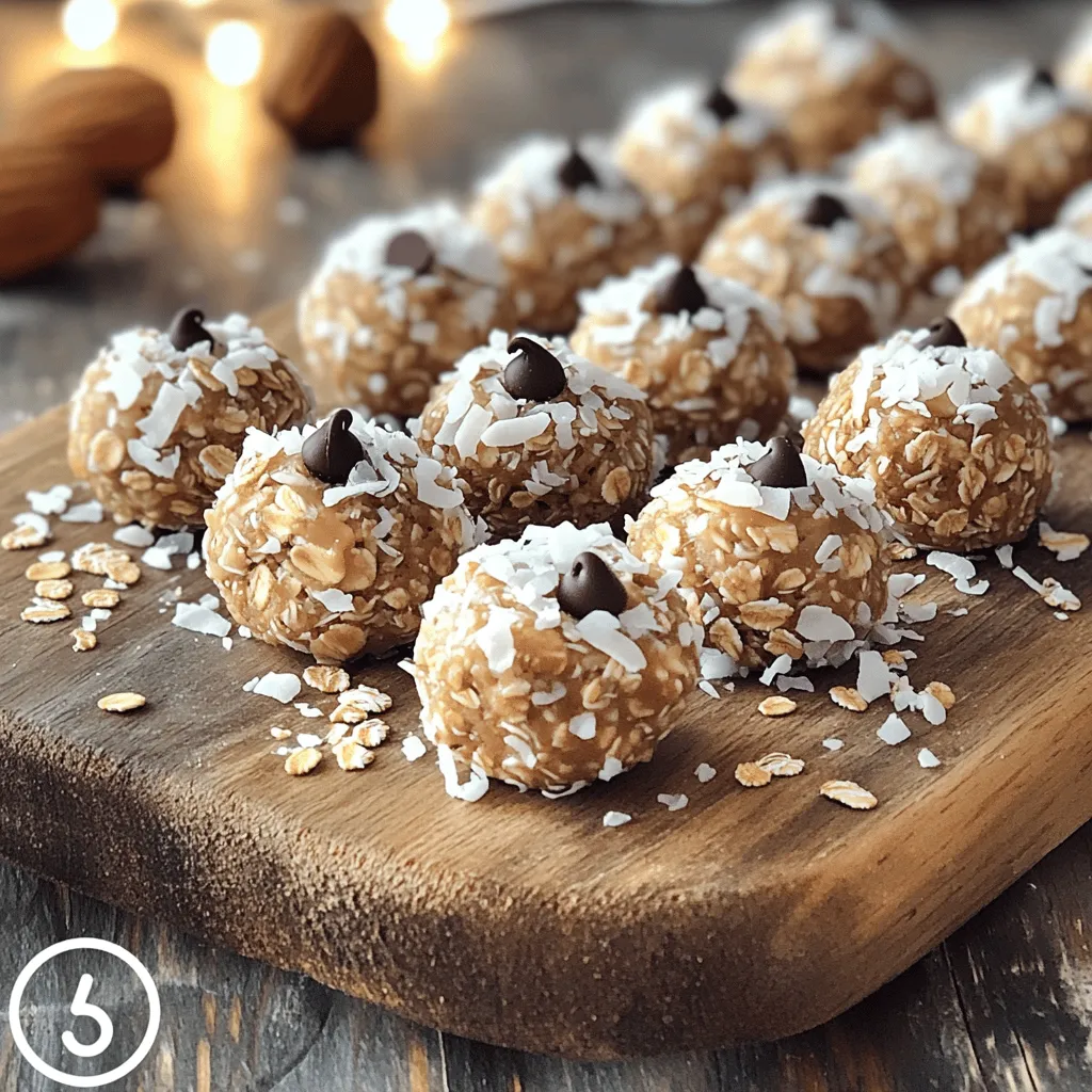 Coconut Almond Energy Bites Healthy Snack Choice