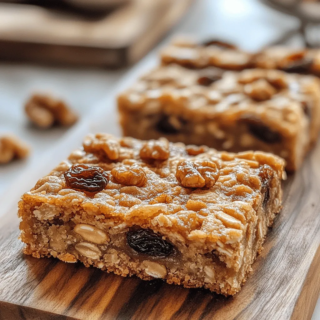 Oatmeal Raisin Cookie Bars Delight: A Heartwarming Treat for Every Occasion