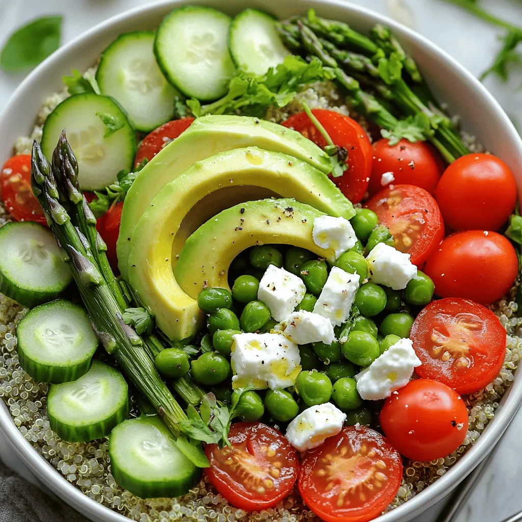 Spring Veggie Quinoa Power Bowls Nourishing Meal Ideas