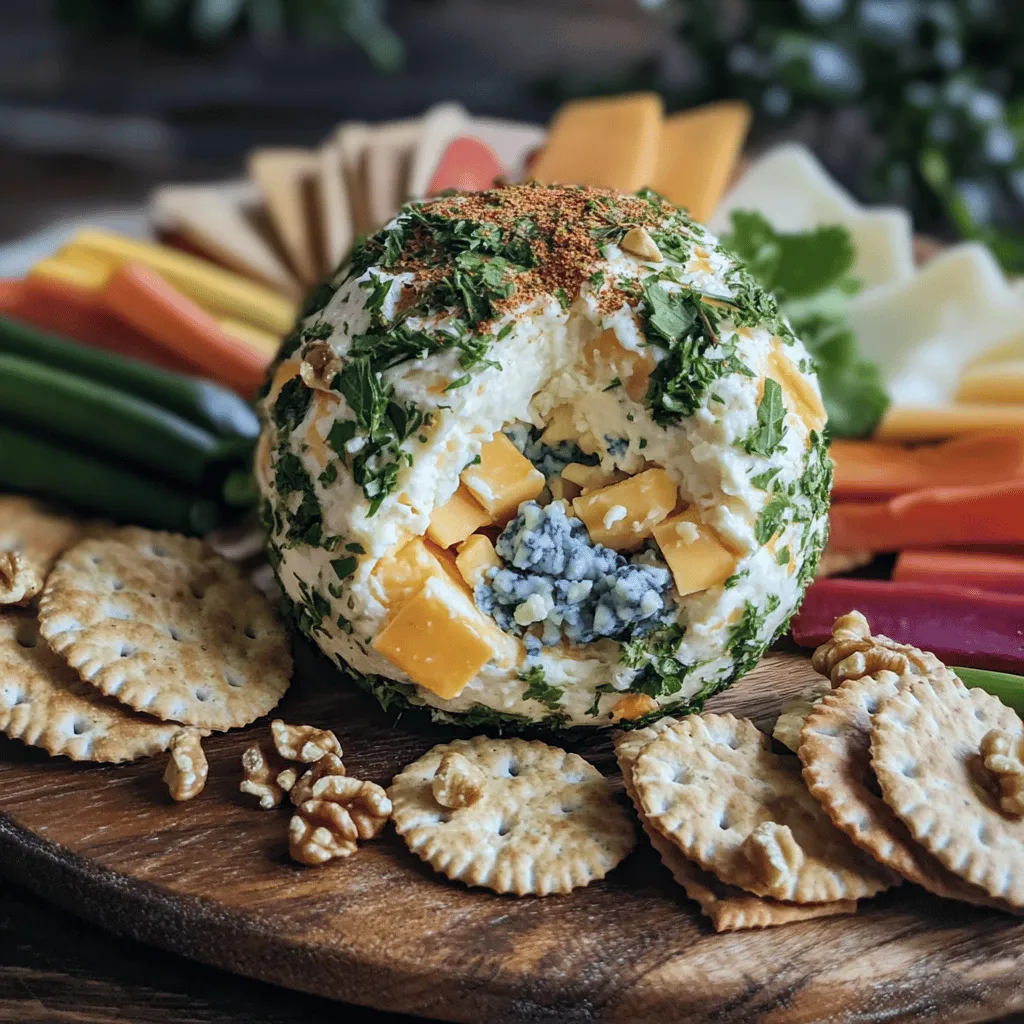 Cheesy Herb Delight Ball: A Savory Sensation for Every Gathering