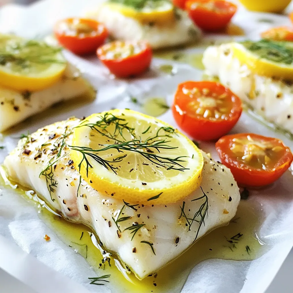 Lemon Dill Haddock Parcels Flavorful and Simple Dish