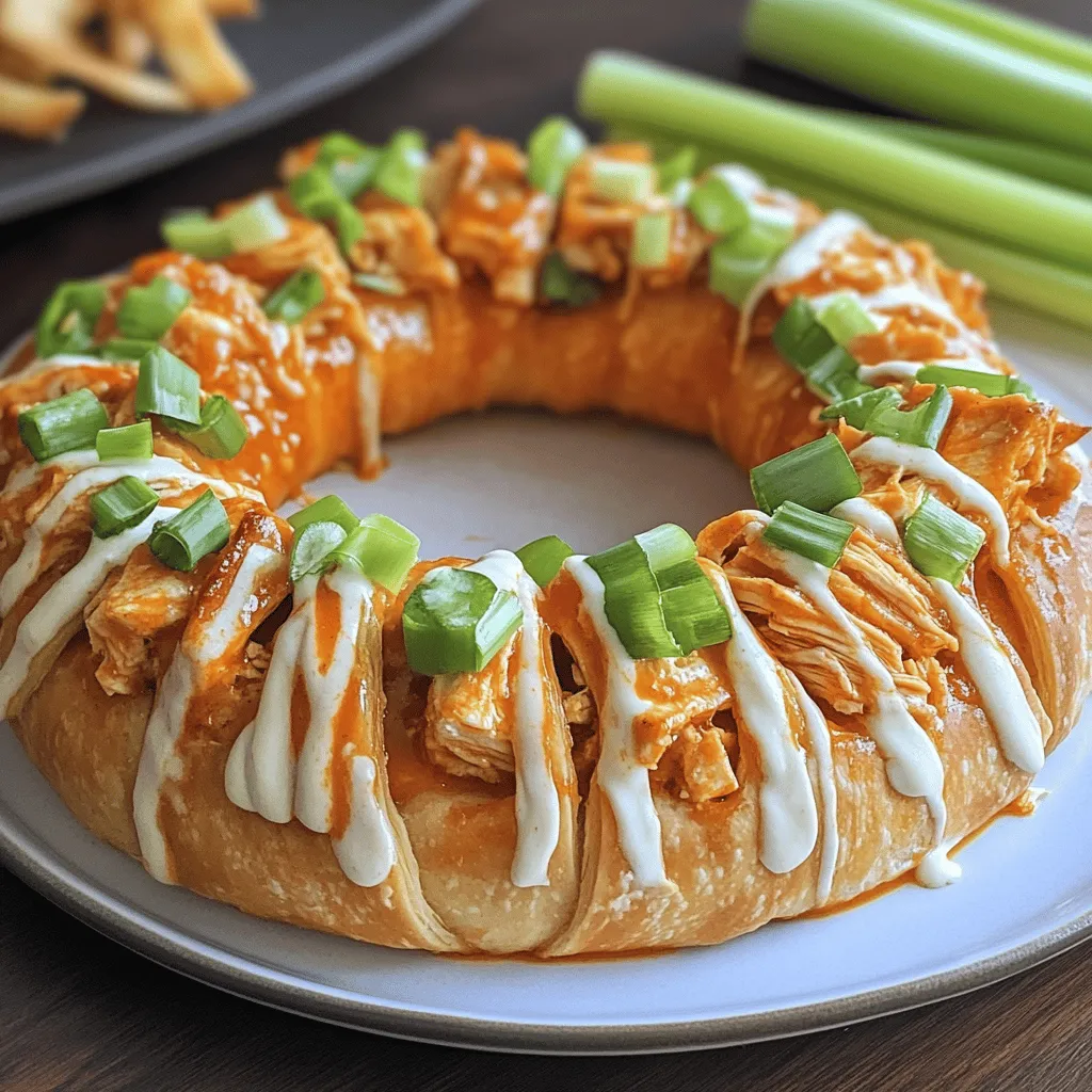Buffalo Chicken Crescent Ring: A Flavorful Twist on a Classic Favorite