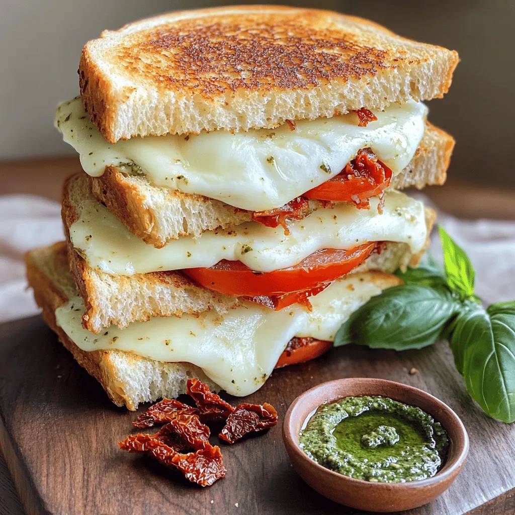 To make a great Italian grilled cheese, you need the right ingredients. The best part is that they are simple and full of flavor.