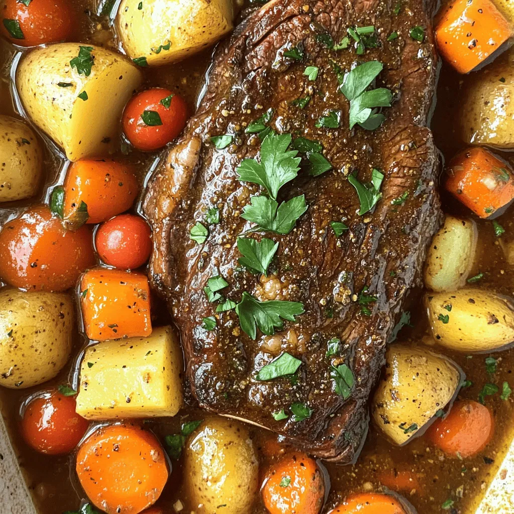 To make a great pot roast, you need a few key items:
