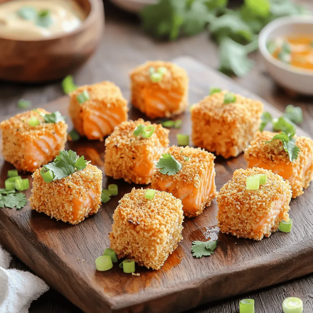 Crispy Bang Bang Salmon Bites: A Flavorful Seafood Delight