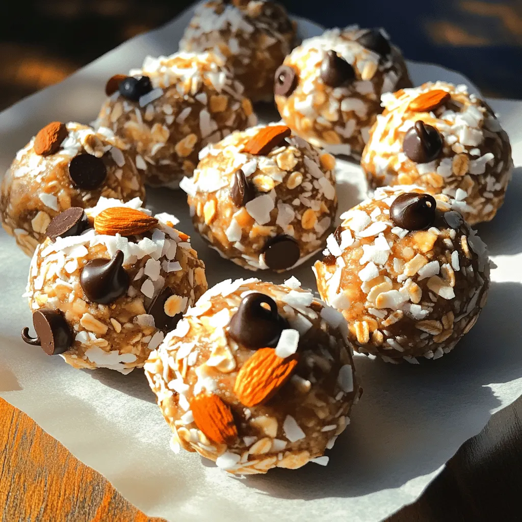 Almond Joy Energy Balls Simple and Tasty Treat