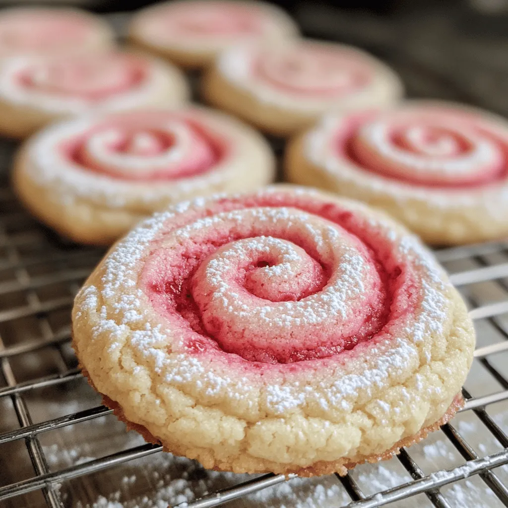 Raspberry swirl cookies are a fun twist on classic cookies. They combine sweet dough with fruity raspberry flavor. You get a beautiful swirl of red and white. This adds a pop of color and taste.