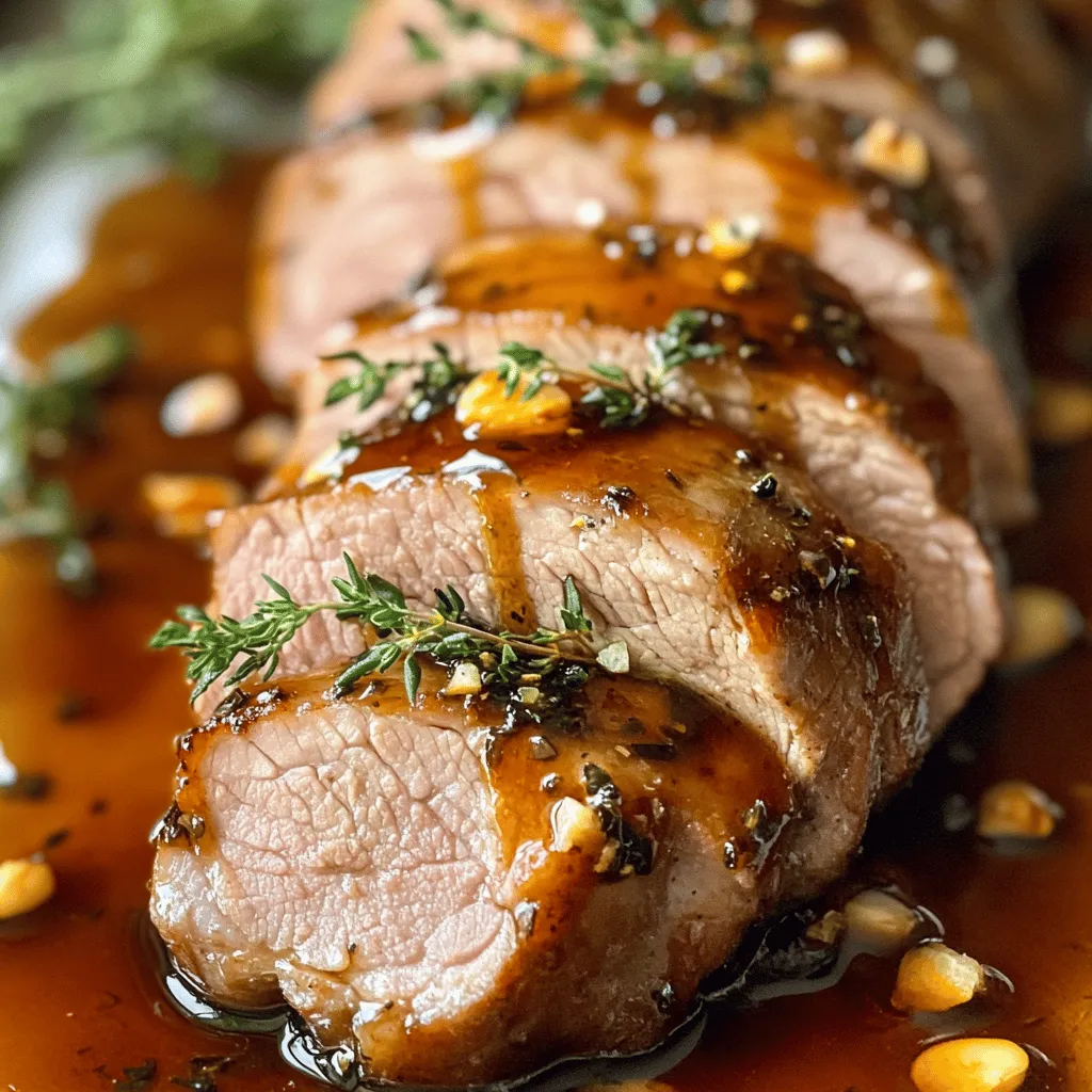 Honey Balsamic Pork Tenderloin Recipe: A Sweet and Tangy Delight
