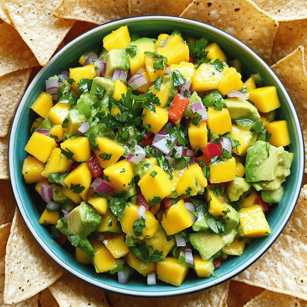Avocado Mango Salsa Flavorful and Fresh Delight