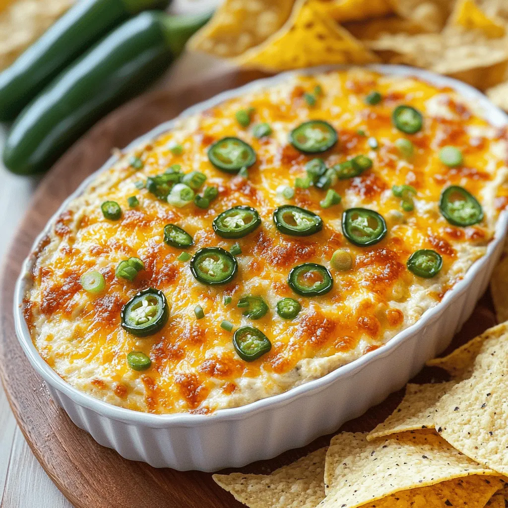 Creamy Jalapeño Popper Dip: An Irresistible Appetizer