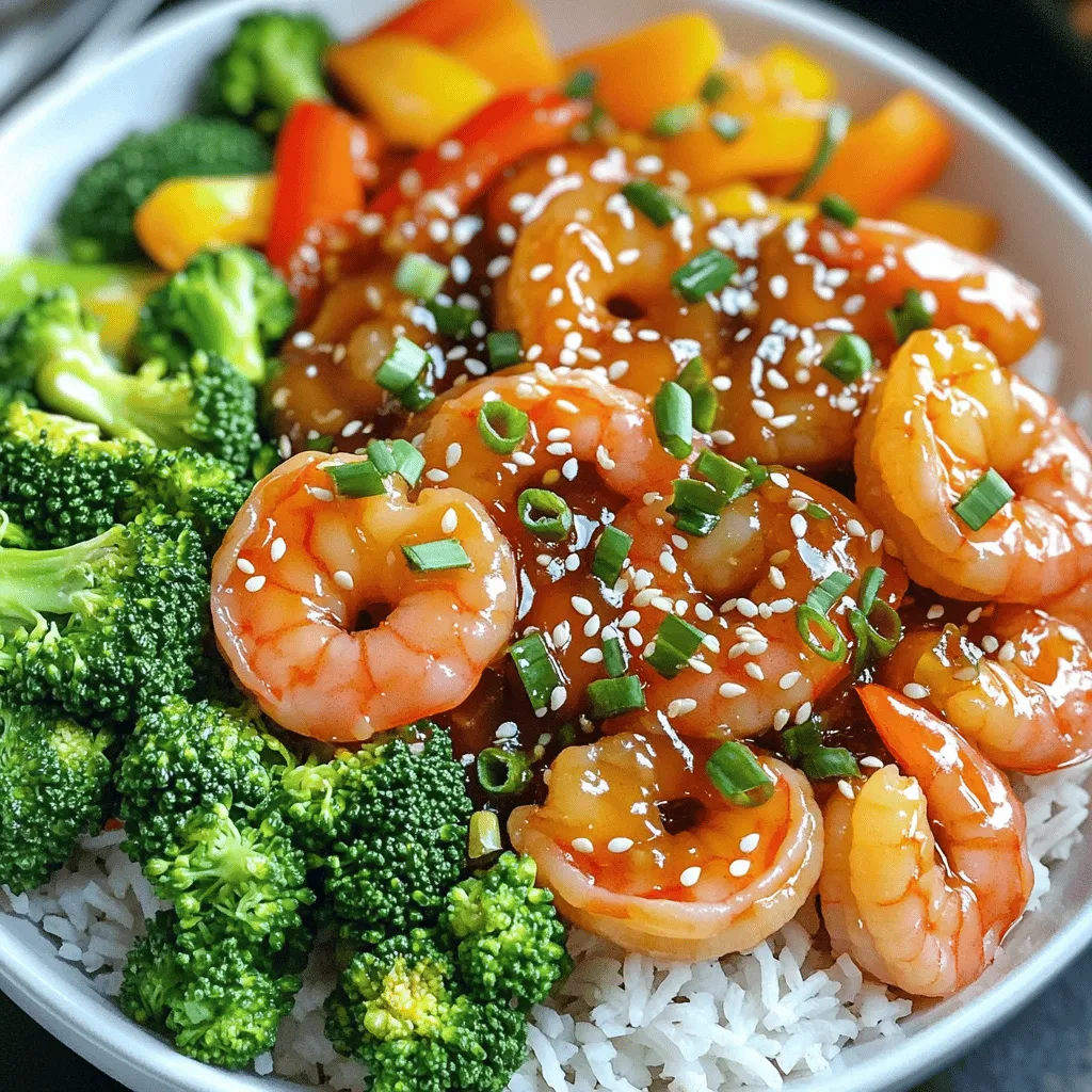 Honey Garlic Shrimp Bowls Satisfying and Easy Meal
