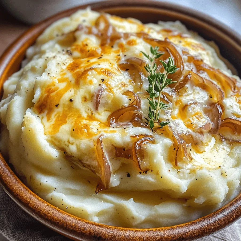 French Onion Mashed Potatoes: A Comforting Culinary Delight