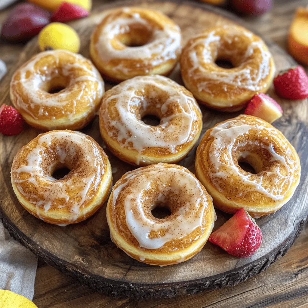Buttery Cinnamon Roll Doughnuts Recipe to Delight
