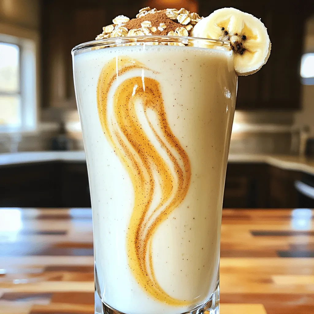Cinnamon Swirl Protein Shake That Energizes Your Day