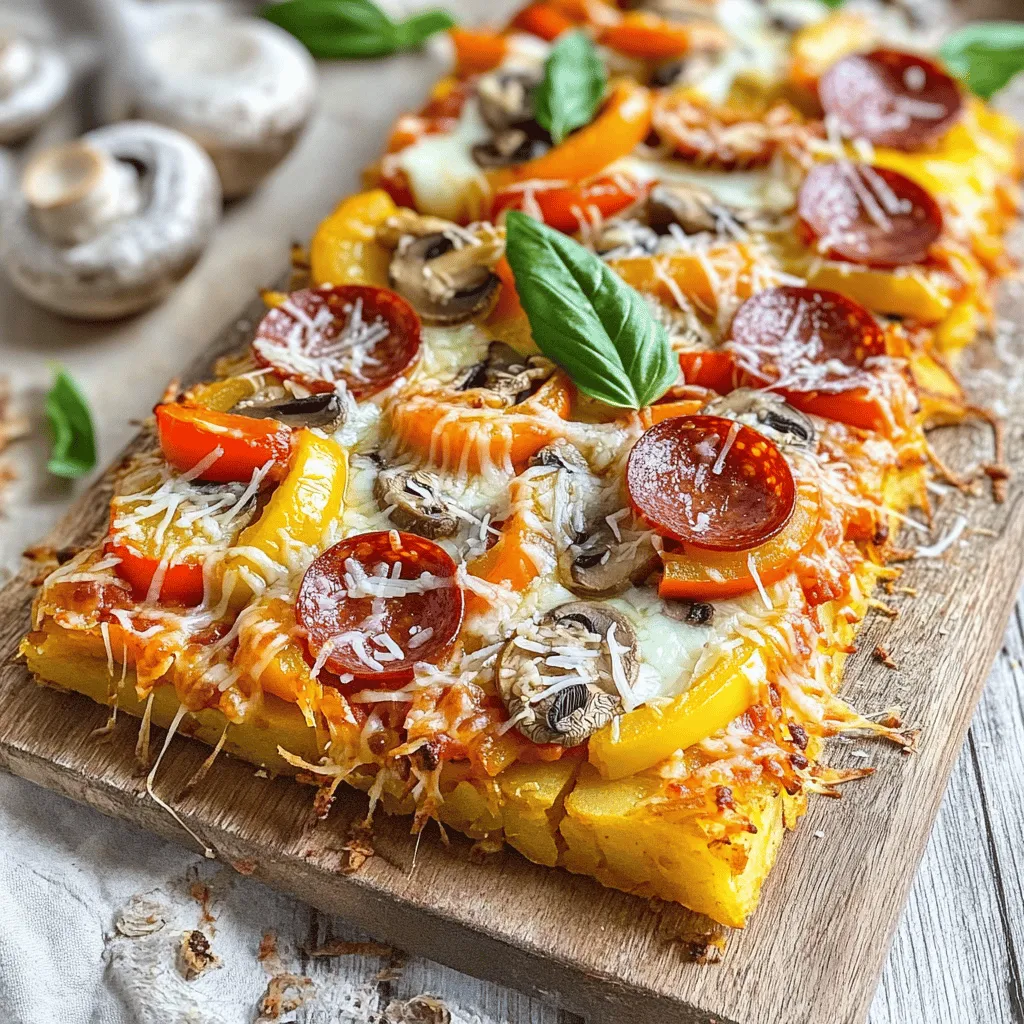 Rösti pizza is a fun twist on classic pizza. Instead of dough, it uses grated potatoes as a crust. This gives it a crispy, golden base. You can top it with your favorite pizza toppings. The flavors blend well, making it a delicious meal.