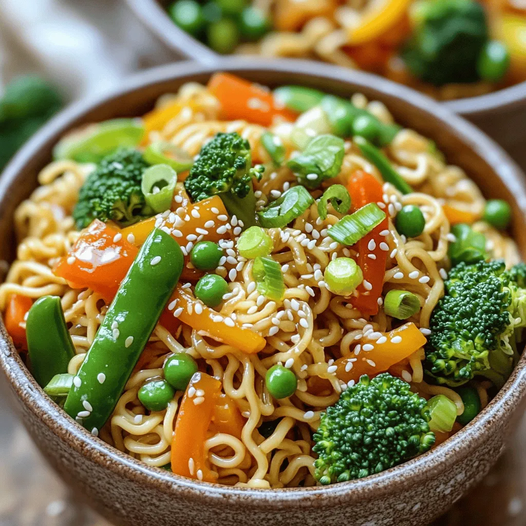 Ramen Noodle Stir Fry Flavorful and Easy Recipe