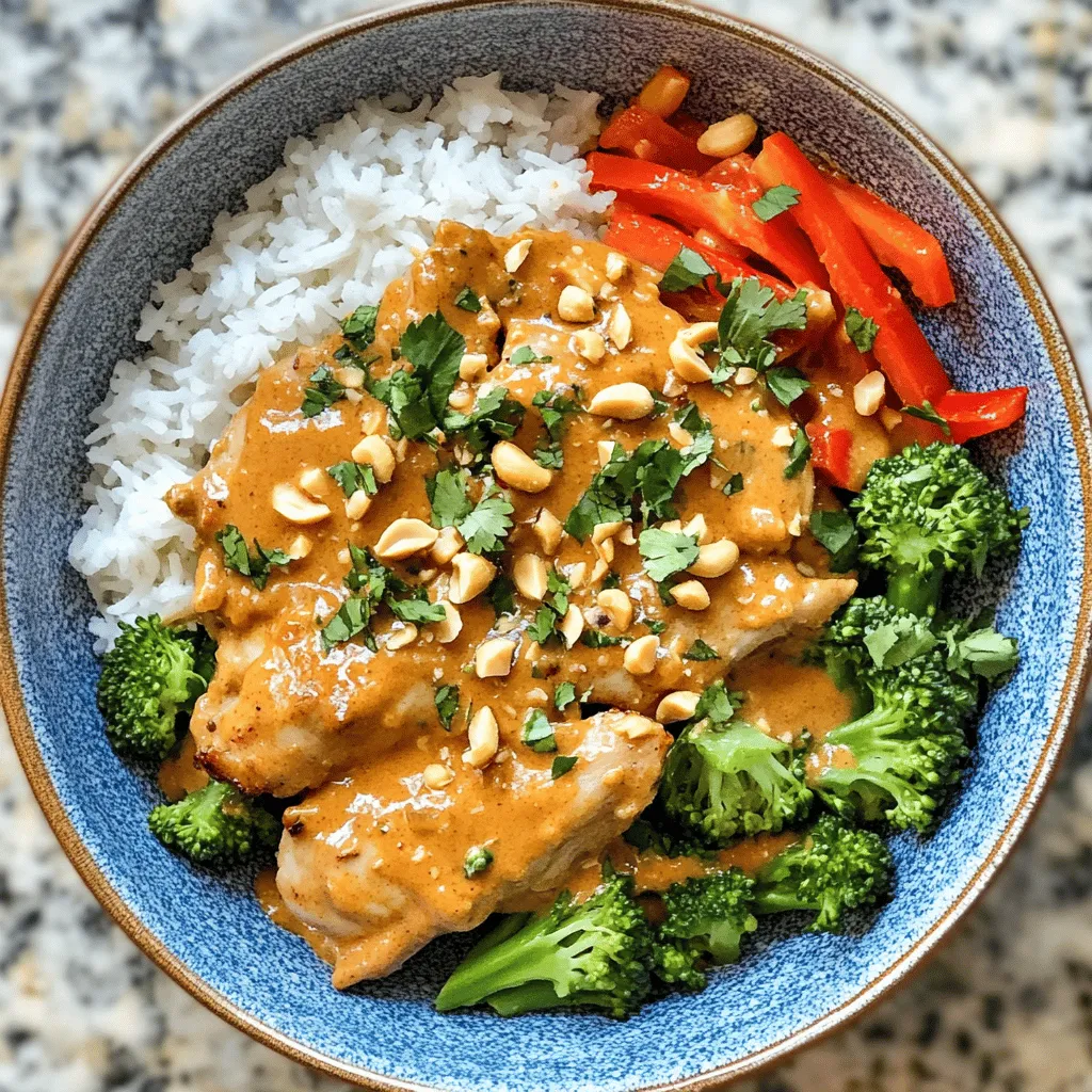 Thai Peanut Chicken Delight Recipe: A Flavorful Journey into Thai Cuisine