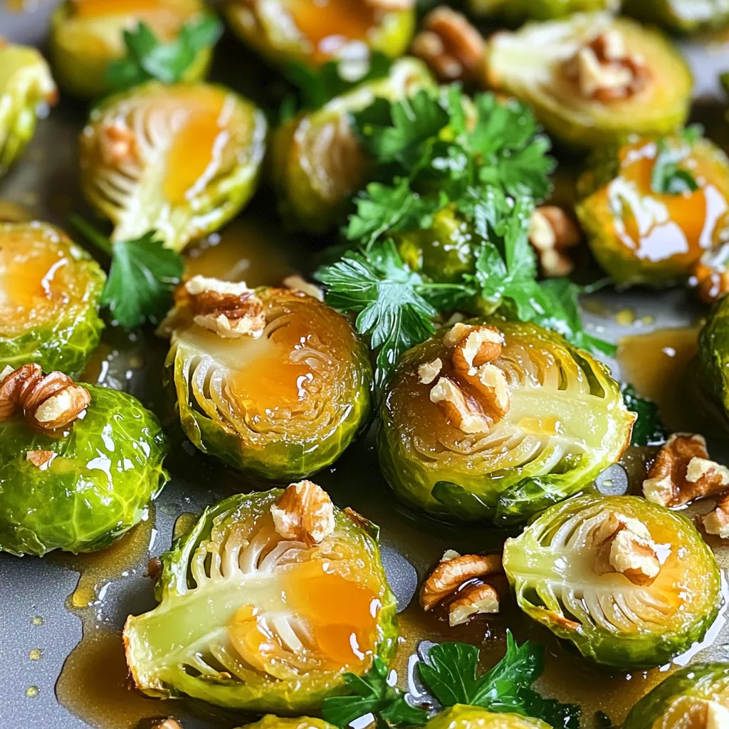 Sheet-Pan Maple Dijon Brussels Sprouts Simple Delight