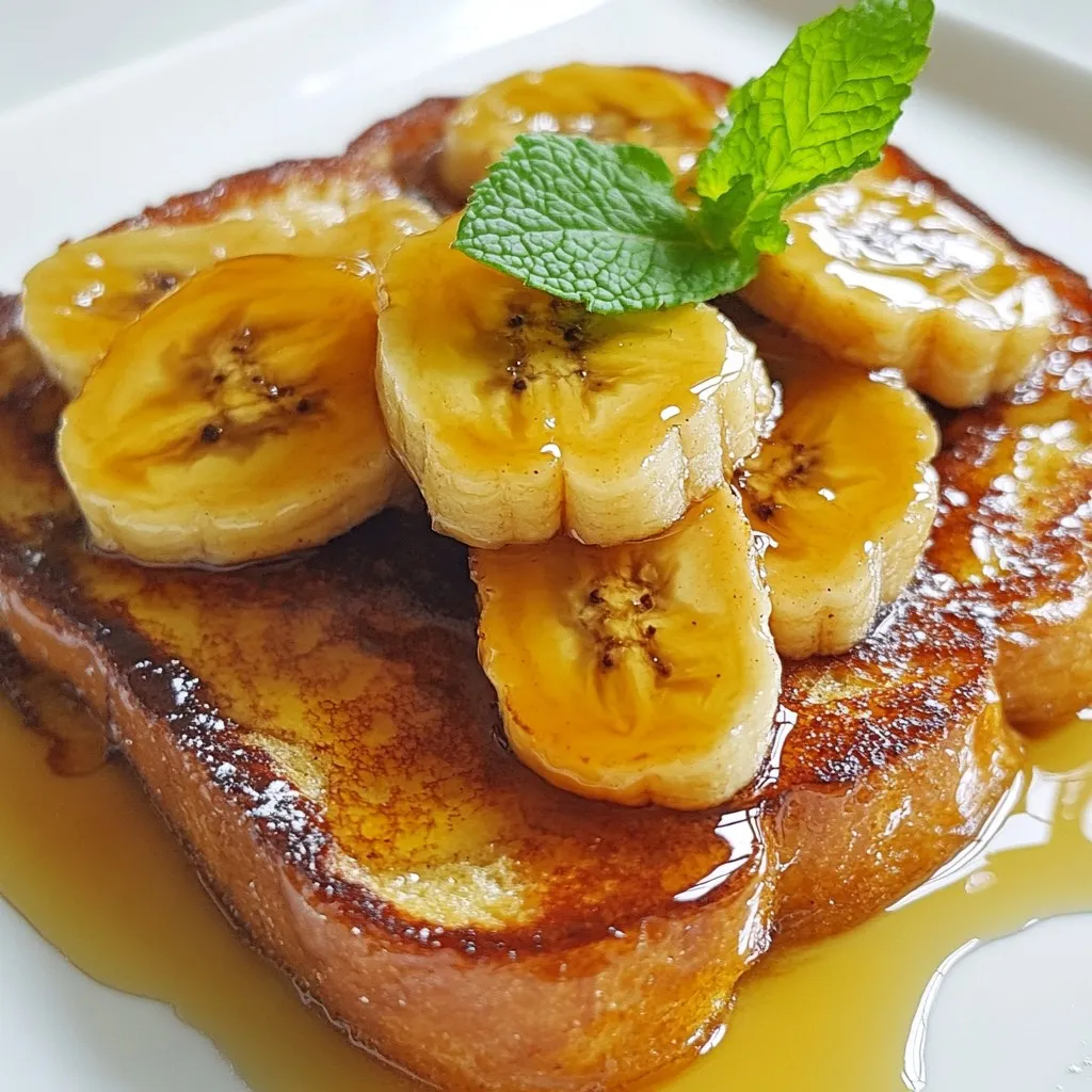 Irresistible Caramelized Banana French Toast Recipe