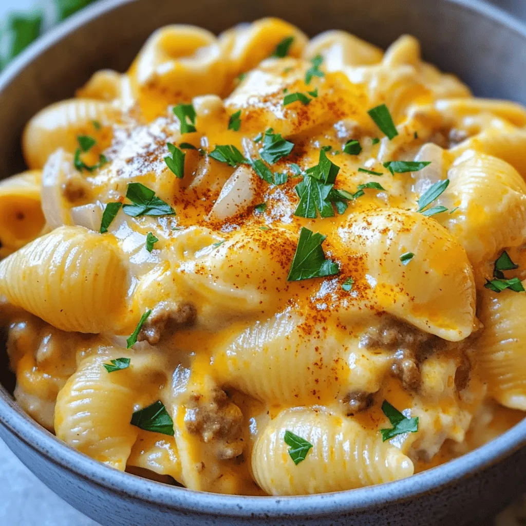 Creamy Beef and Shells Easy Weeknight Meal Recipe