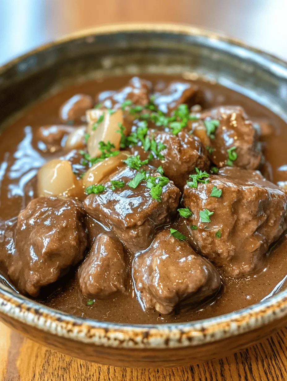 Savory Beef Tips and Gravy Delight: A Comfort Food Classic
