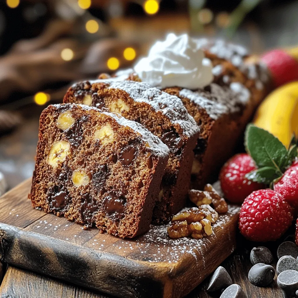 Chocolate Chip Banana Bread Simple and Tasty Recipe