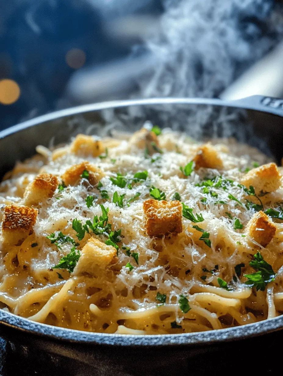 Delight in a Creamy One Pot French Onion Pasta Recipe