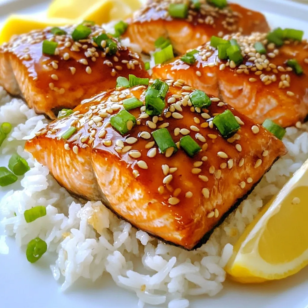 Honey Garlic Sesame Salmon Flavorful and Simple Dish