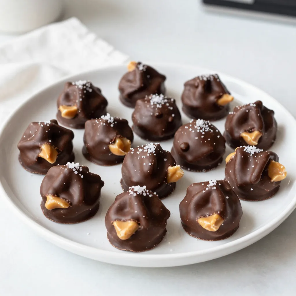 Chocolate Covered Peanut Butter Pretzel Bites Delight