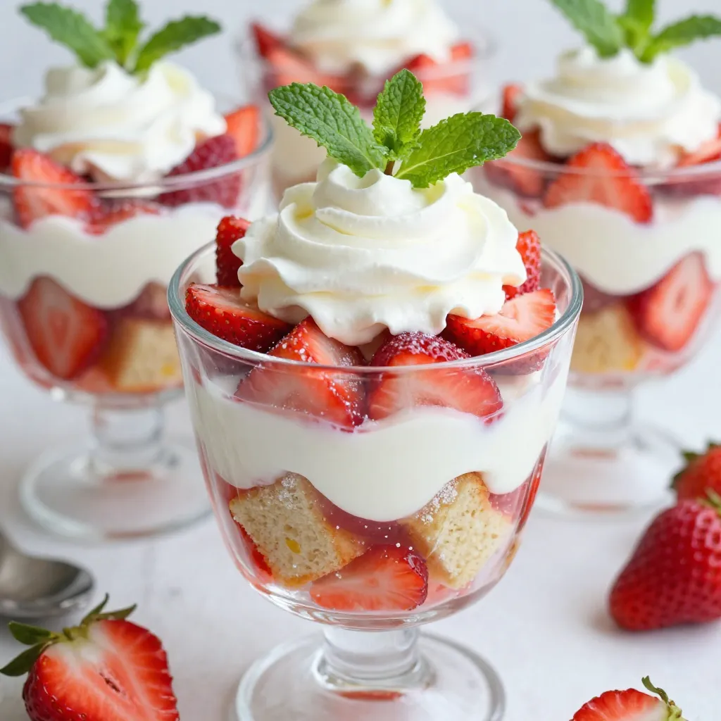 Strawberry Shortcake Trifle Delightful and Easy Recipe