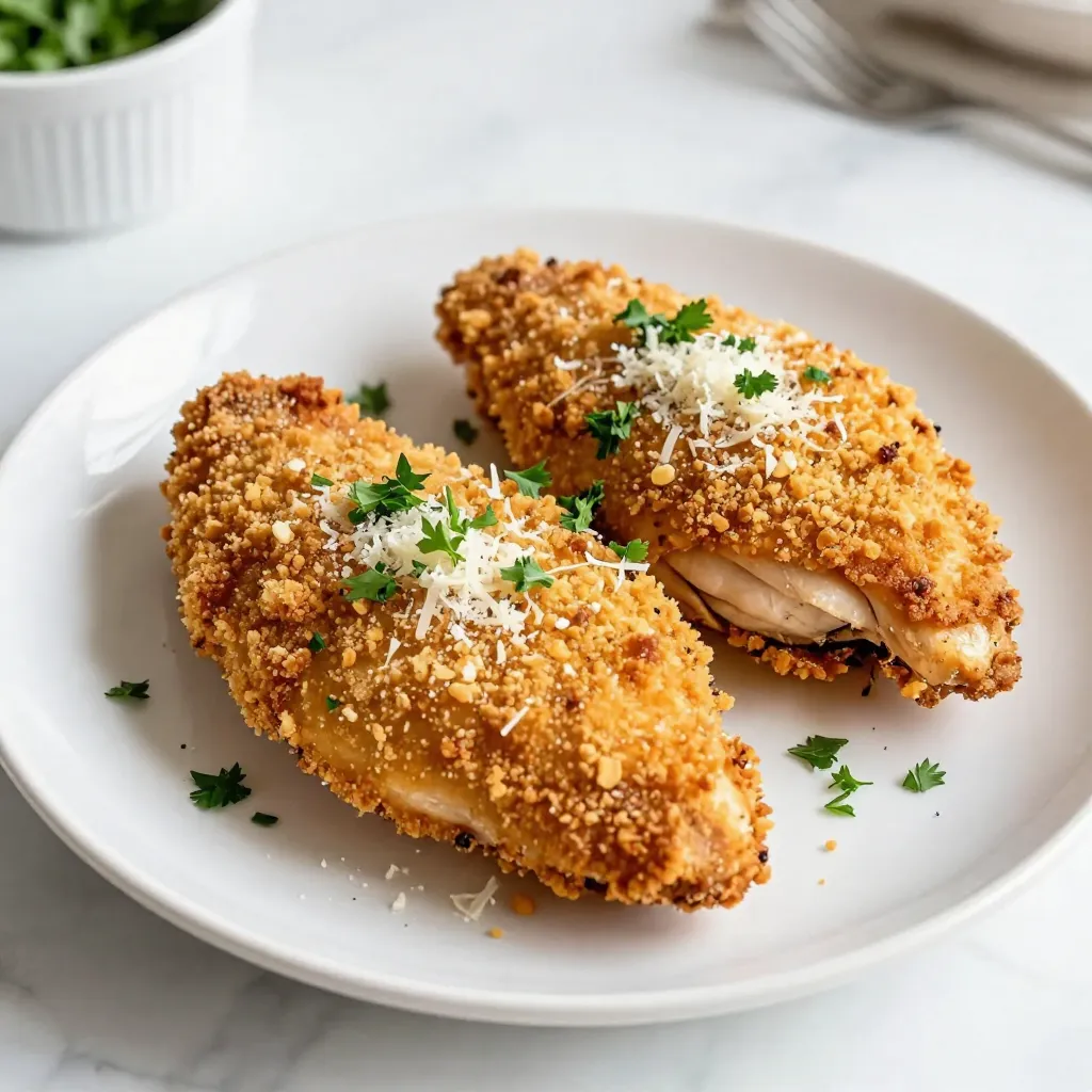 Baked Parmesan Crusted Chicken Simple and Delicious Meal