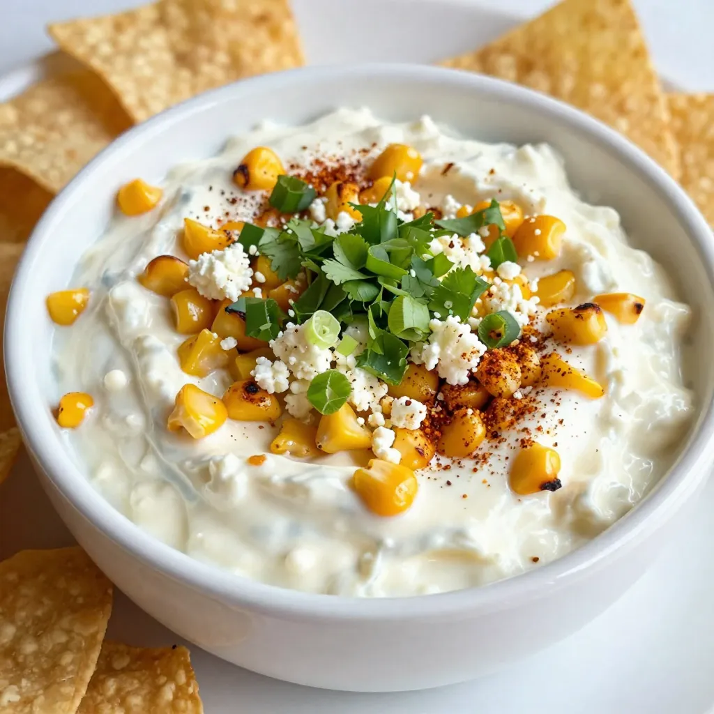 Mexican Street Corn Dip Flavorful and Easy Recipe