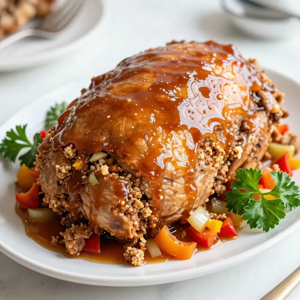 Maple Glazed Turkey Meatloaf Simple and Tasty Recipe