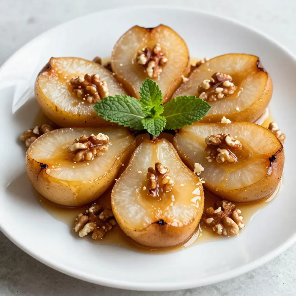 Honey Cinnamon Roasted Pears Delightful and Simple Treat