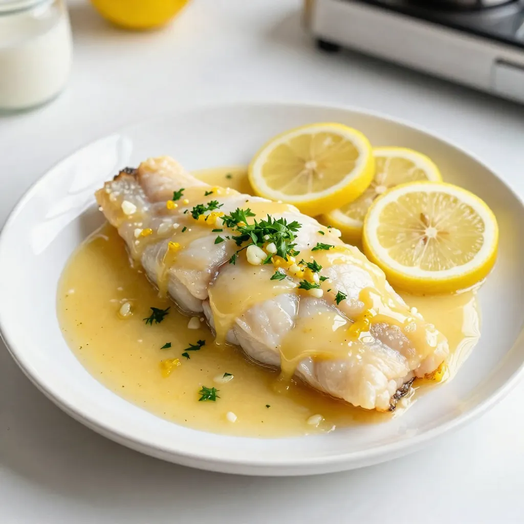 Lemon Garlic Butter Cod Simple Flavorful Delight