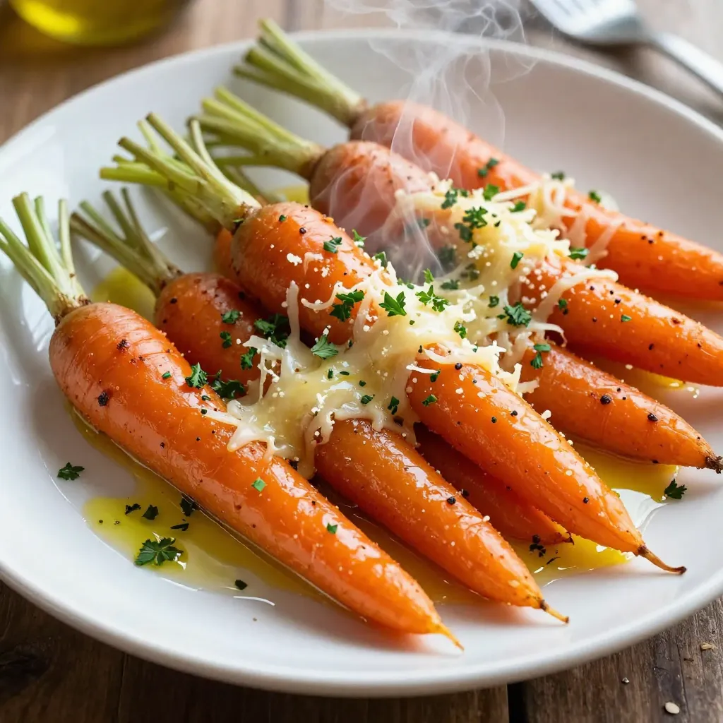 Garlic Parmesan Roasted Carrots Flavorful and Easy Dish