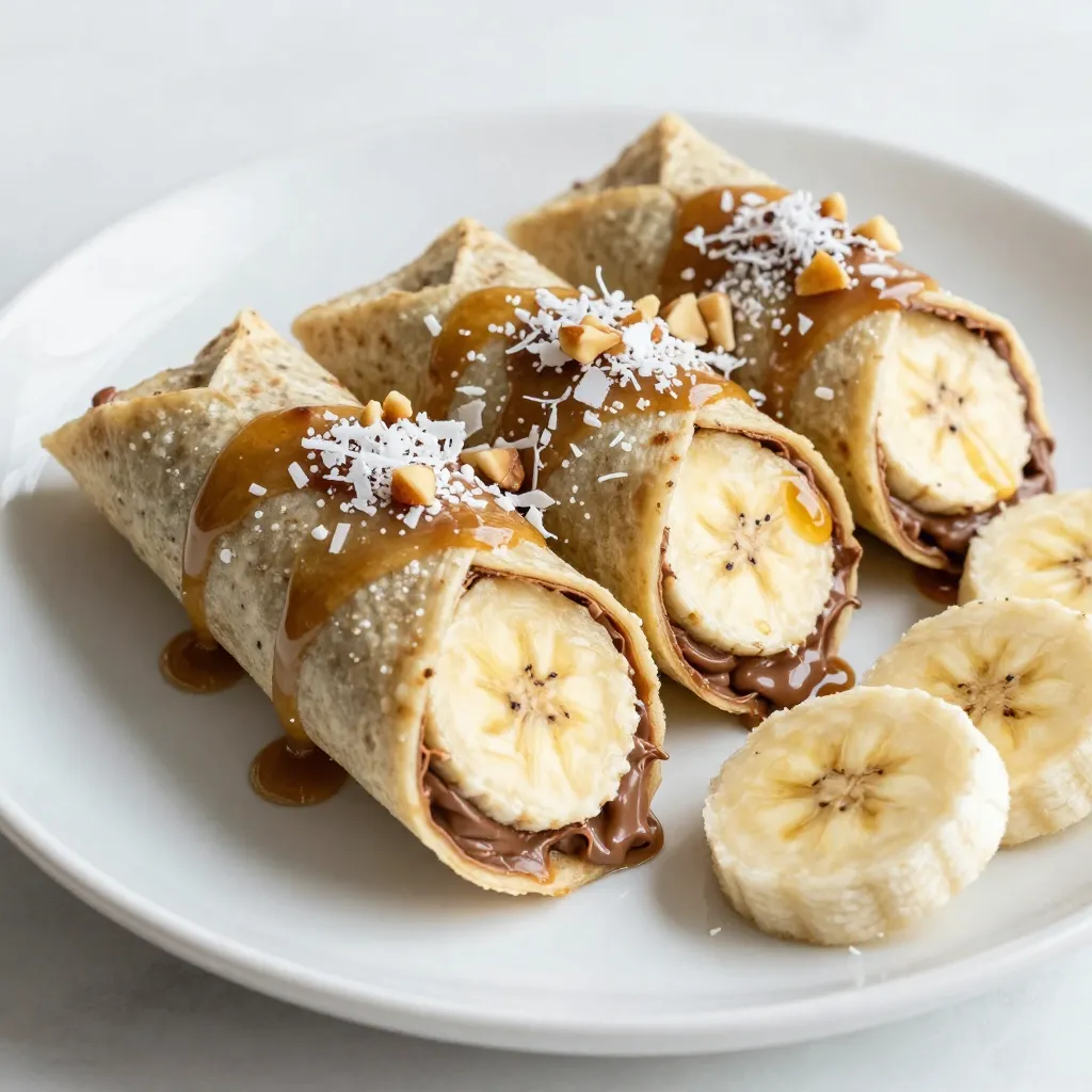 Nutella Banana Sushi Rolls Simple and Tasty Treat