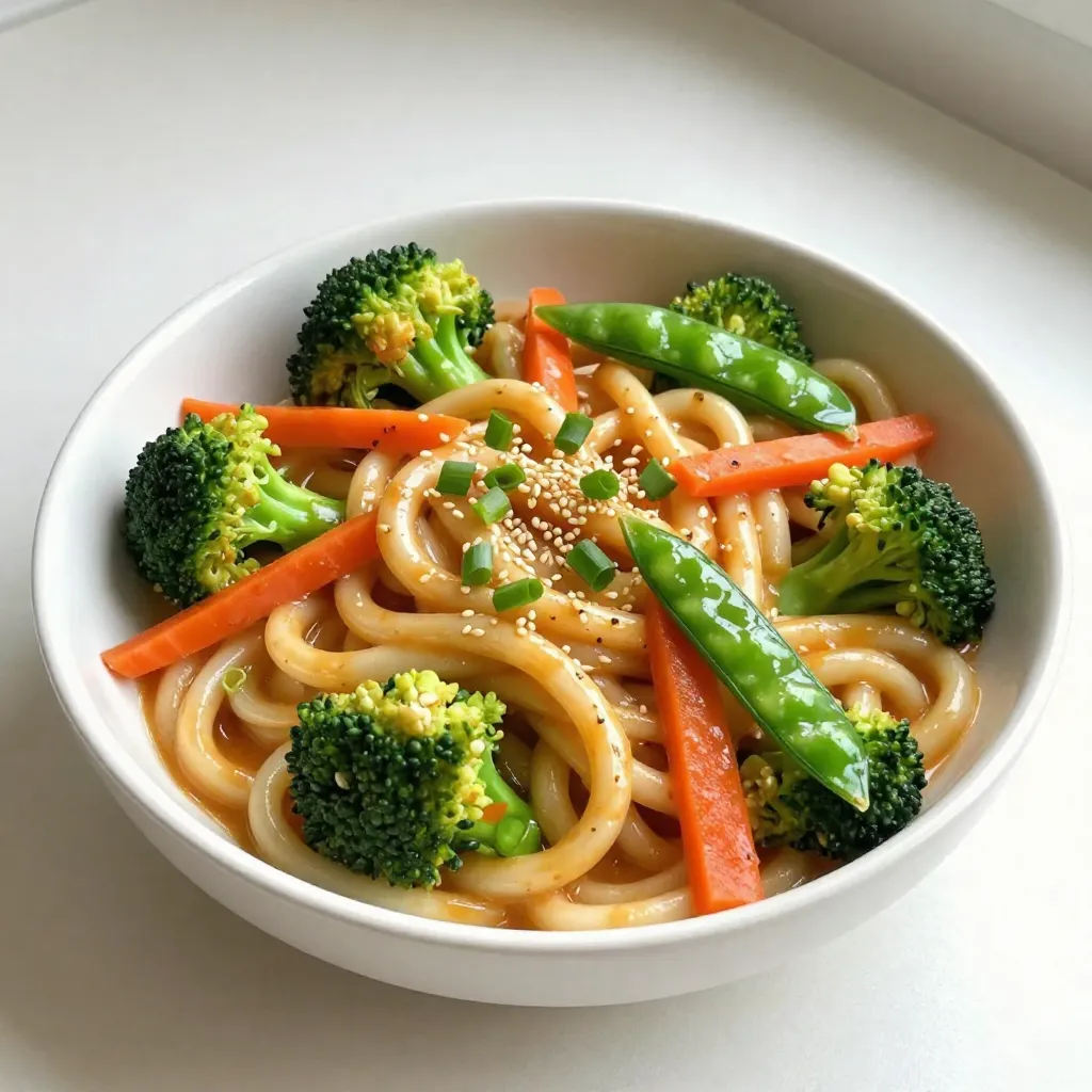 Spicy Garlic Butter Udon Noodles Quick and Tasty Meal