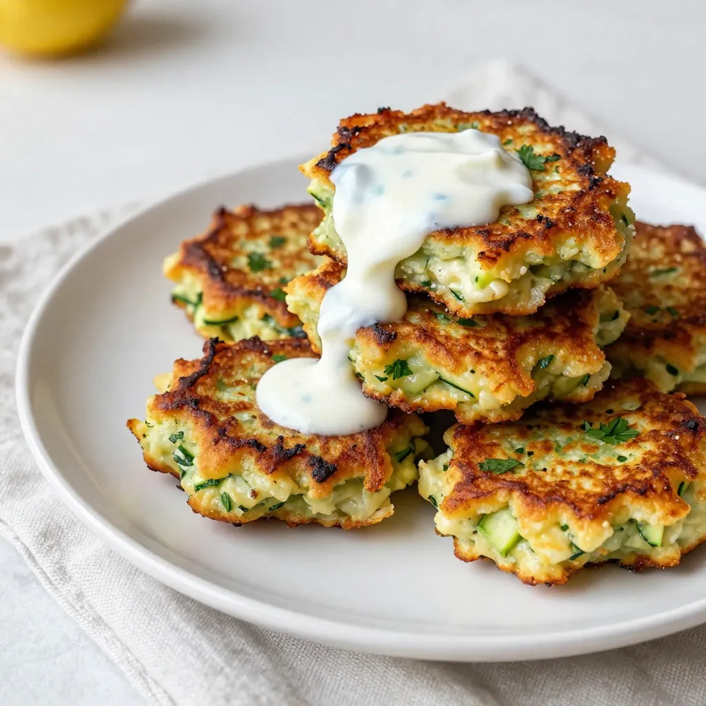 Lemon Ricotta Zucchini Fritters Flavorful and Easy Recipe