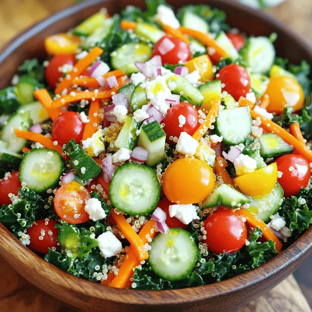 Garden Veggie Quinoa Power Salad Quick and Nutritious