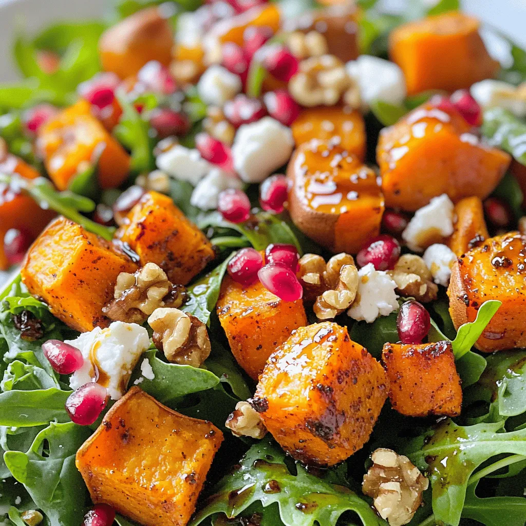 Roasted Sweet Potato Salad Flavorful and Nutritious Dish