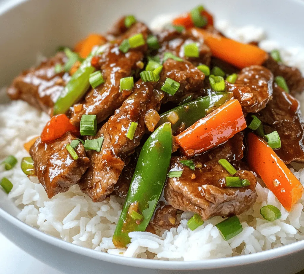 Beef in Black Bean Sauce stands as a celebrated dish in the realm of Asian cuisine, renowned for its robust flavors and satisfying textures. This classic stir-fry combines tender slices of beef with a rich, savory sauce made from fermented black beans, creating a culinary experience that is both delightful and unforgettable. Originating from the Cantonese style of cooking, this dish is a staple in many Chinese restaurants and homes alike, cherished for its balance of flavors and the ease with which it can be prepared.