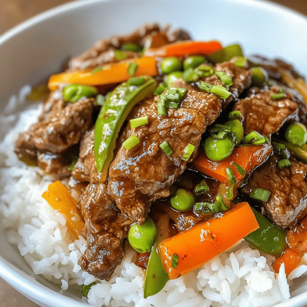 Beef in Black Bean Sauce Recipe