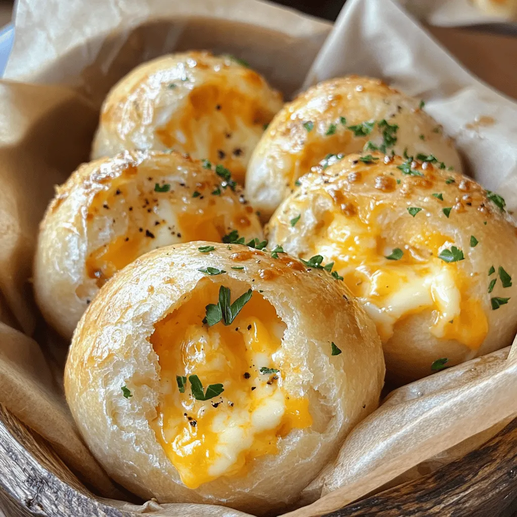 BEST RECIPE For Pillsbury Biscuit Garlic Butter Cheese Bombs Delight