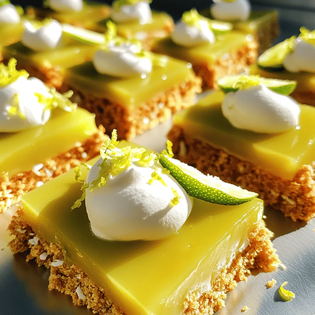 Key Lime Pie Bars Delightful and Easy Recipe