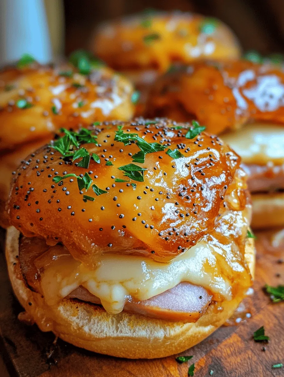 Ham &#038; Cheese Slider Delights: An Indulgent Comfort Food Classic